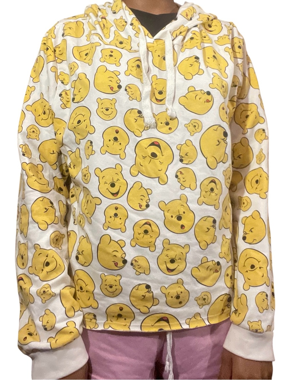 Disney Winnie the Pooh Women's Cropped Hoodie Good condition - Picture 1 of 8